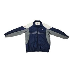 NFL New England Patriots Windbreaker Jacket Men's XL Football SI Vintage